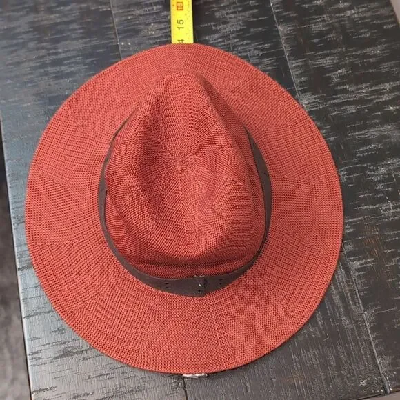 Orvis Packable Knit Adventure Hat -Rust Color - Picture 8 of 10